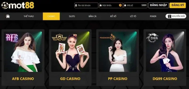 Casino trực tuyến thu hút số lượng người chơi đông đảo